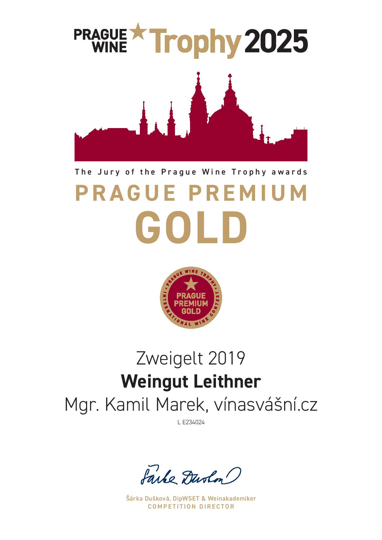 Obrázek Zweigeltrebe 2019, Weingut Leithner,  Kamptal, Rakousko 