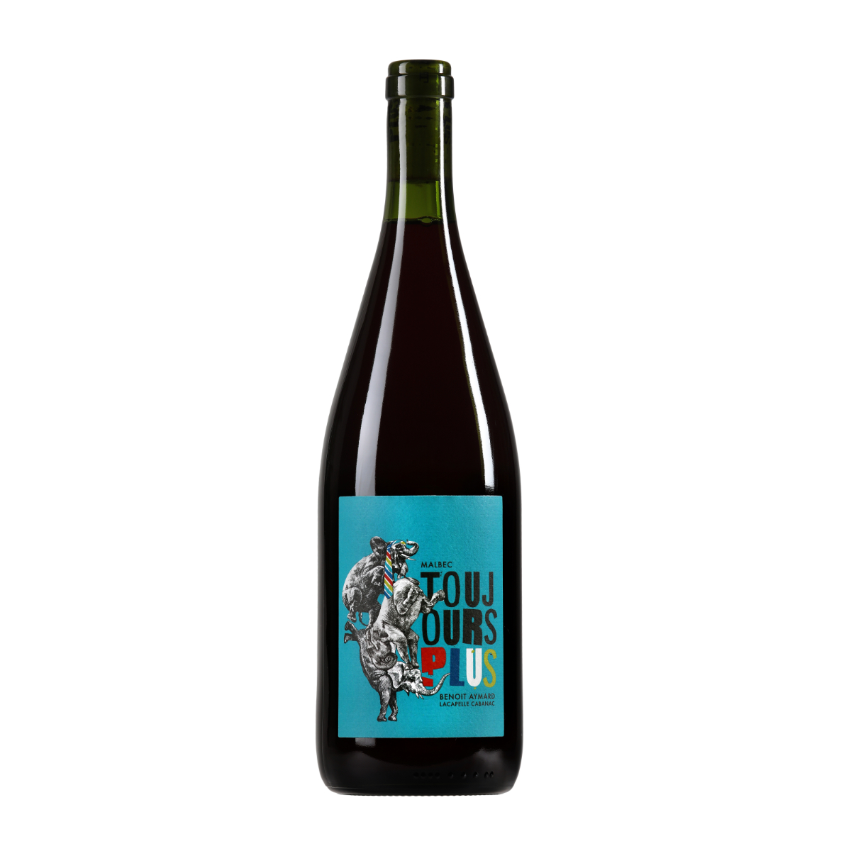 Obrázek Toujours Plus rouge 2023 BIO, Clos d´Audhuy, Cahors, Francie